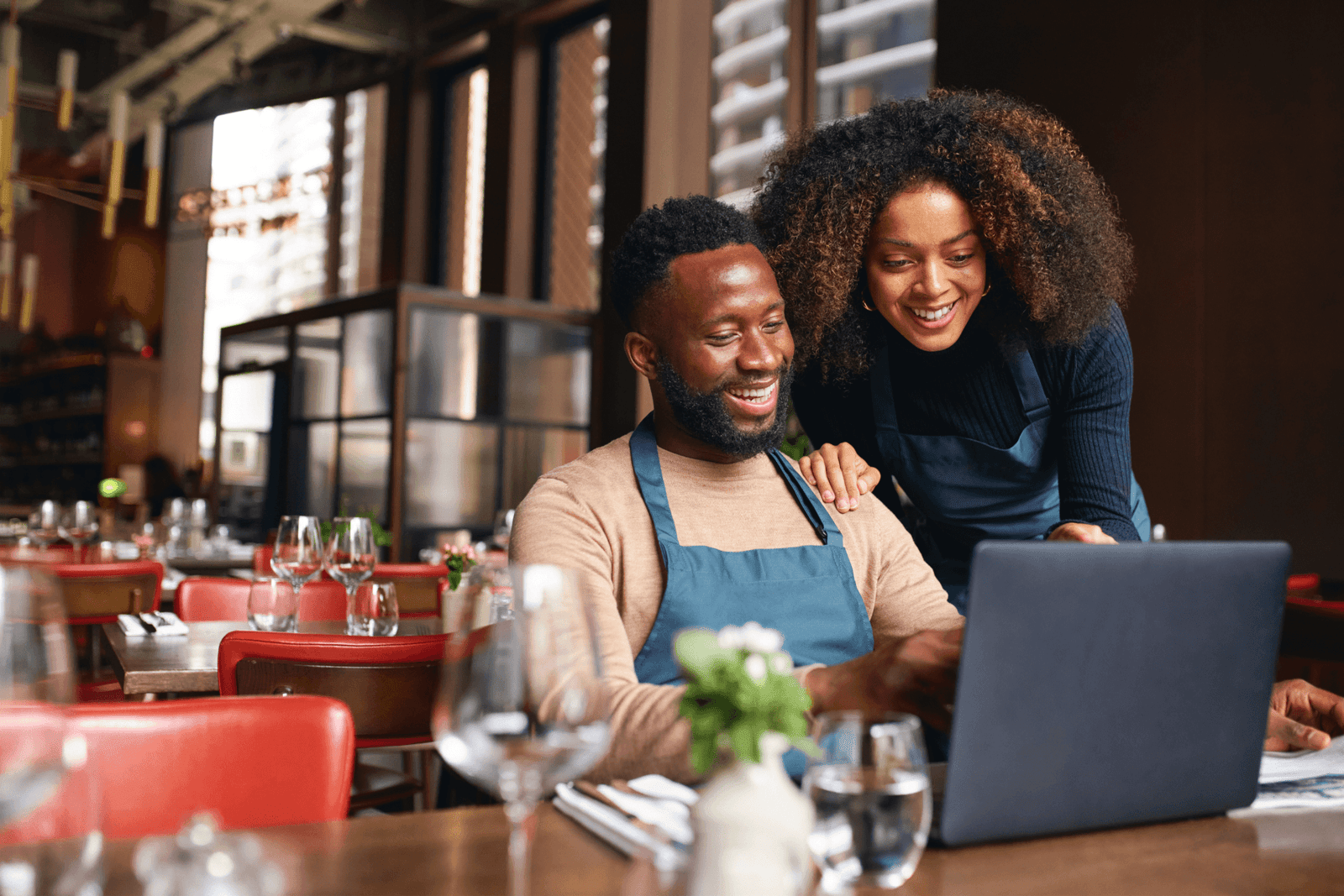 Business owner choosing a custom website over a template to save money